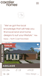 Mobile Screenshot of cavalierhomes.com.au